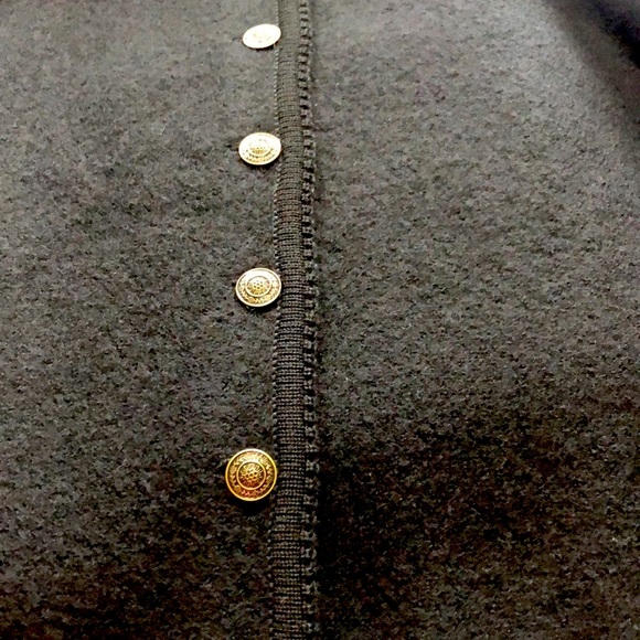 Tally Ho Women’s Boiled Wool Sweater Jacket New - Picture 4 of 5